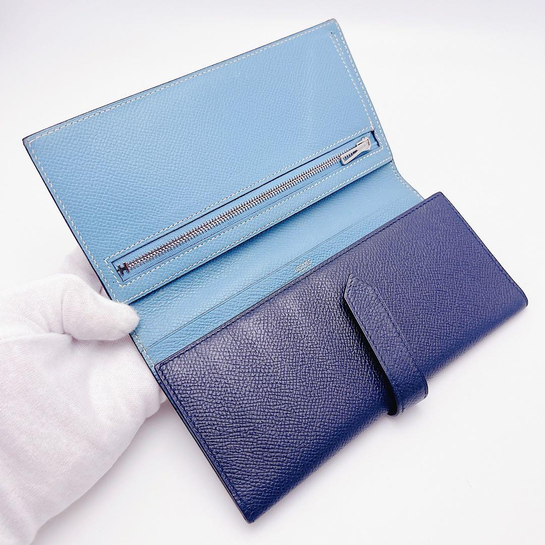 ✨海外輸入品✨値下げ不可⚠️HERMES エルメス べアン デュプリ 三つ折り