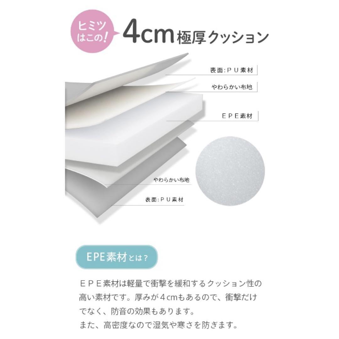 ケラッタ　折りたたみ　プレイマット　厚手　防水　160×120