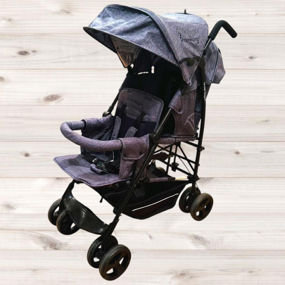 日本育児 kinderwagon DUOシティHOP 2人乗りベビーカー