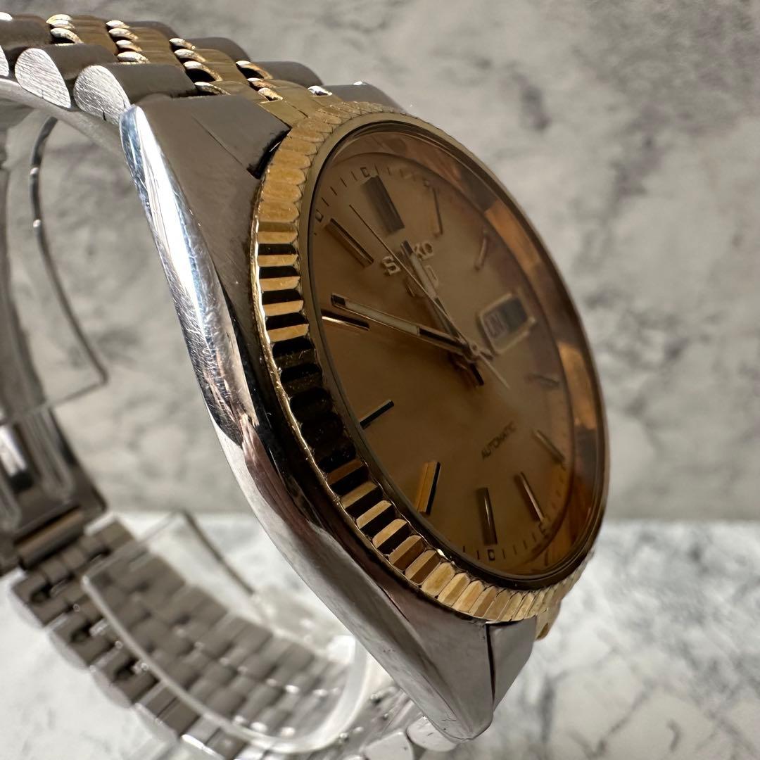 SEIKO 5 自動巻 7009-3110セイコーファイブ ゴールド×シルバー SEIKO 5 自動巻 7009-3110セイコーファイブ ゴールド×シルバー