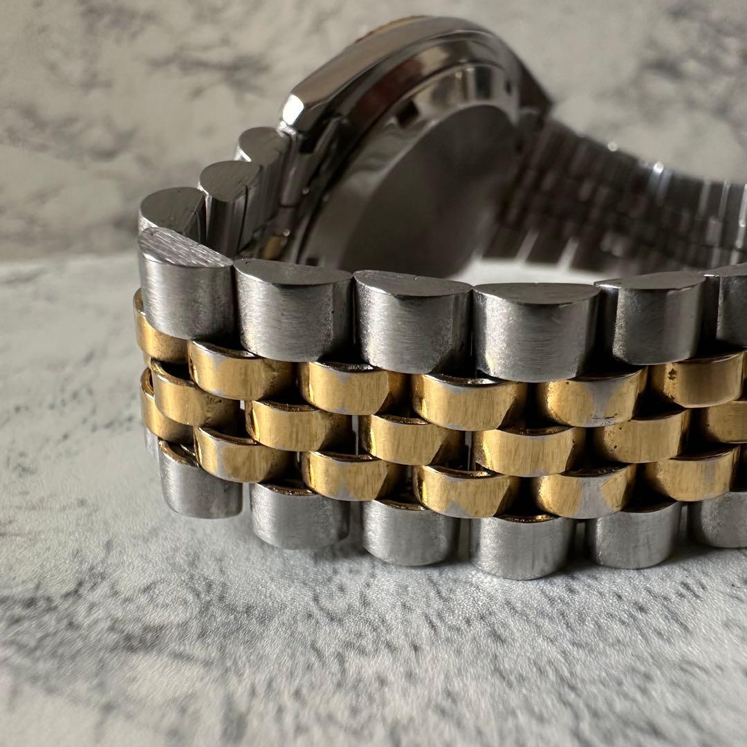 SEIKO 5 自動巻 7009-3110セイコーファイブ ゴールド×シルバー SEIKO 5 自動巻 7009-3110セイコーファイブ ゴールド×シルバー