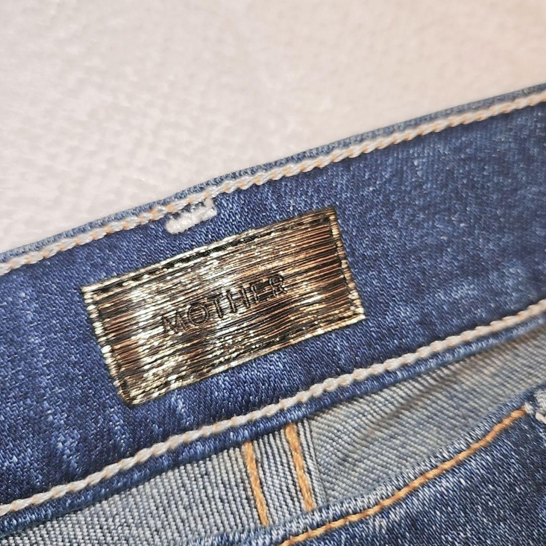 【試着のみ】ドゥーズィエムクラス マザー インサイダークロップ デニム 切りっぱ