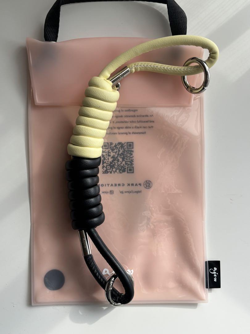 ajew coil strap☺︎ ブラックxイエロー☺︎