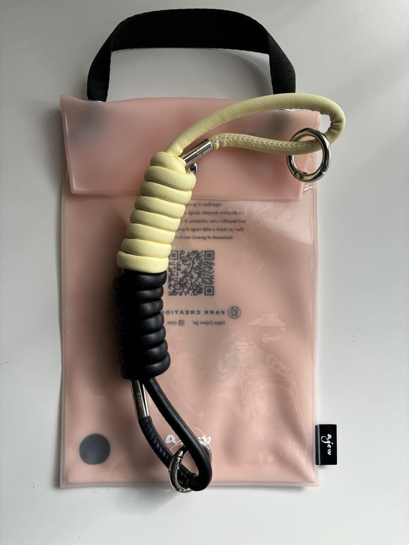 ajew coil strap☺︎ ブラックxイエロー☺︎