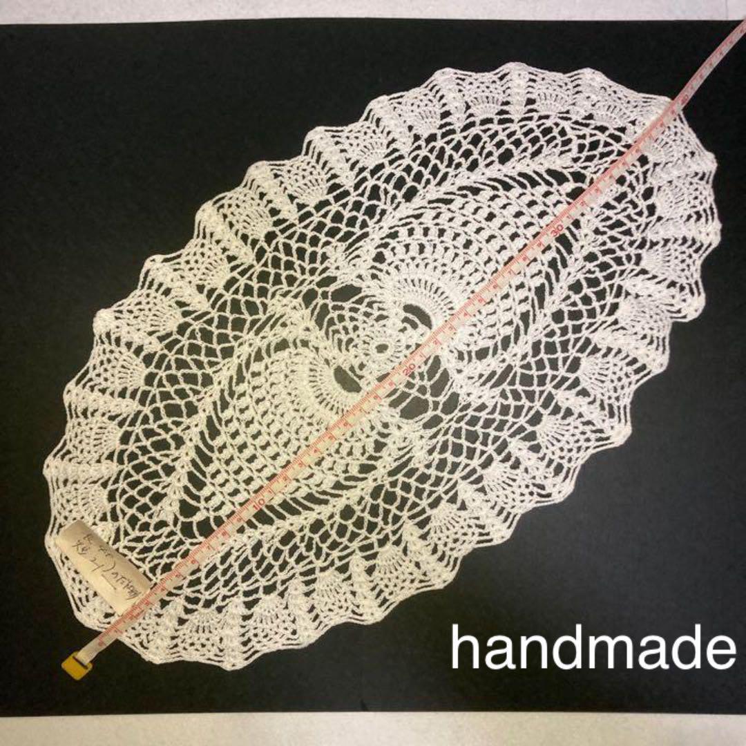 ハンドメイド レース編み ドイリー② 推奨 長納期商品 2種ꕤയ ハンドメイド レース編み ドイリー ふく福さん様専用യꕤ その他