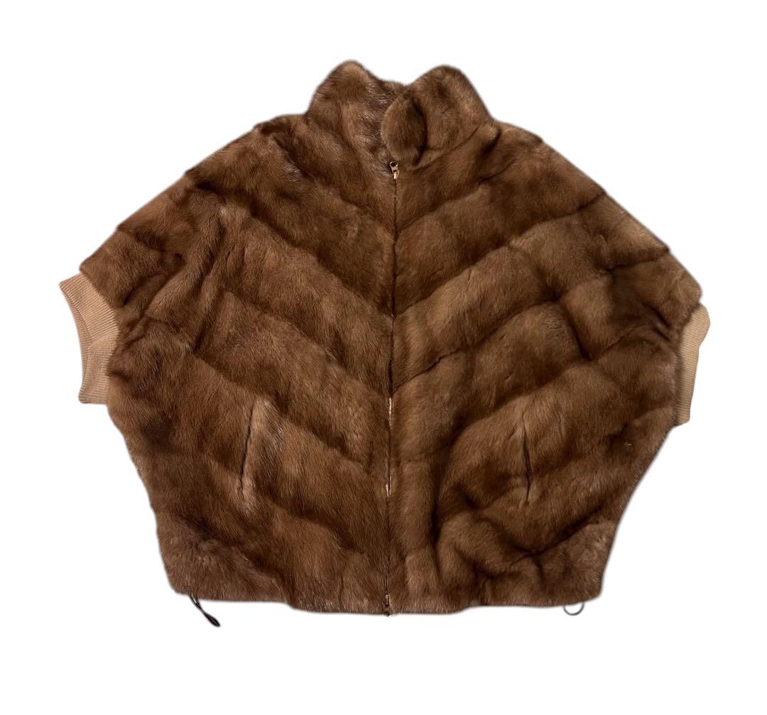 L'Appartement MINK ZIPブルゾン L'Appartement MINK ZIPブルゾン