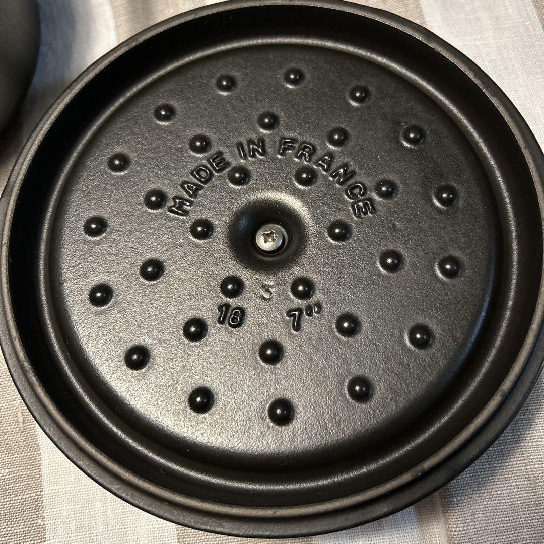 STAUB La Cocotte ブラック 18cm