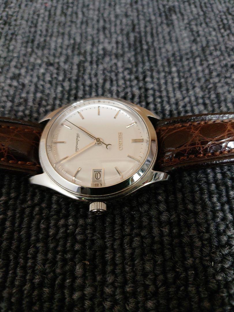 250☆SEIKO メカニカル デイト 自動巻 4S35-8000 裏スケルトン
