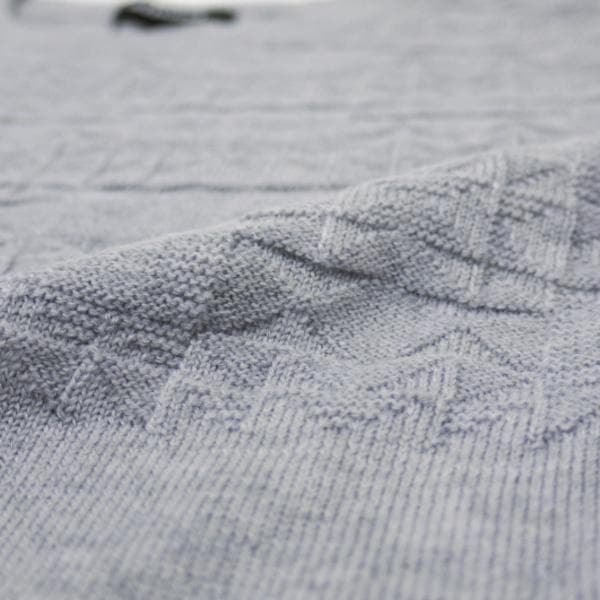 【極美品】allegri アレグリ クルーネックニット サイズ50 (LL) 定価18700円＆新品・タグ付allegri アレグリ 幾何学柄 クルーネック