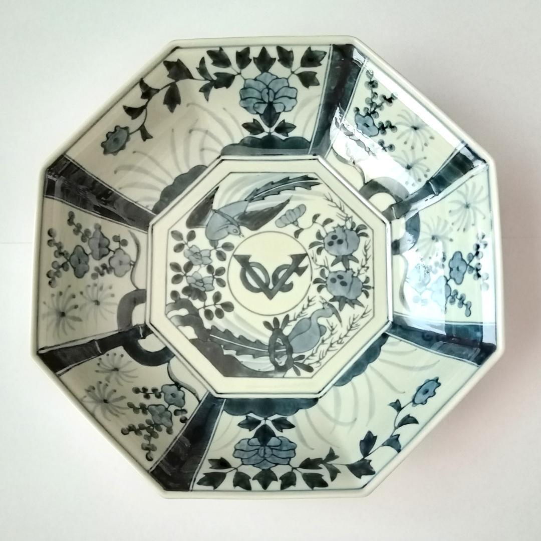 林九郎窯　美品　未使用 未使用・桐箱付》林九郎窯 古染六方割八角鉢 - メルカリ
