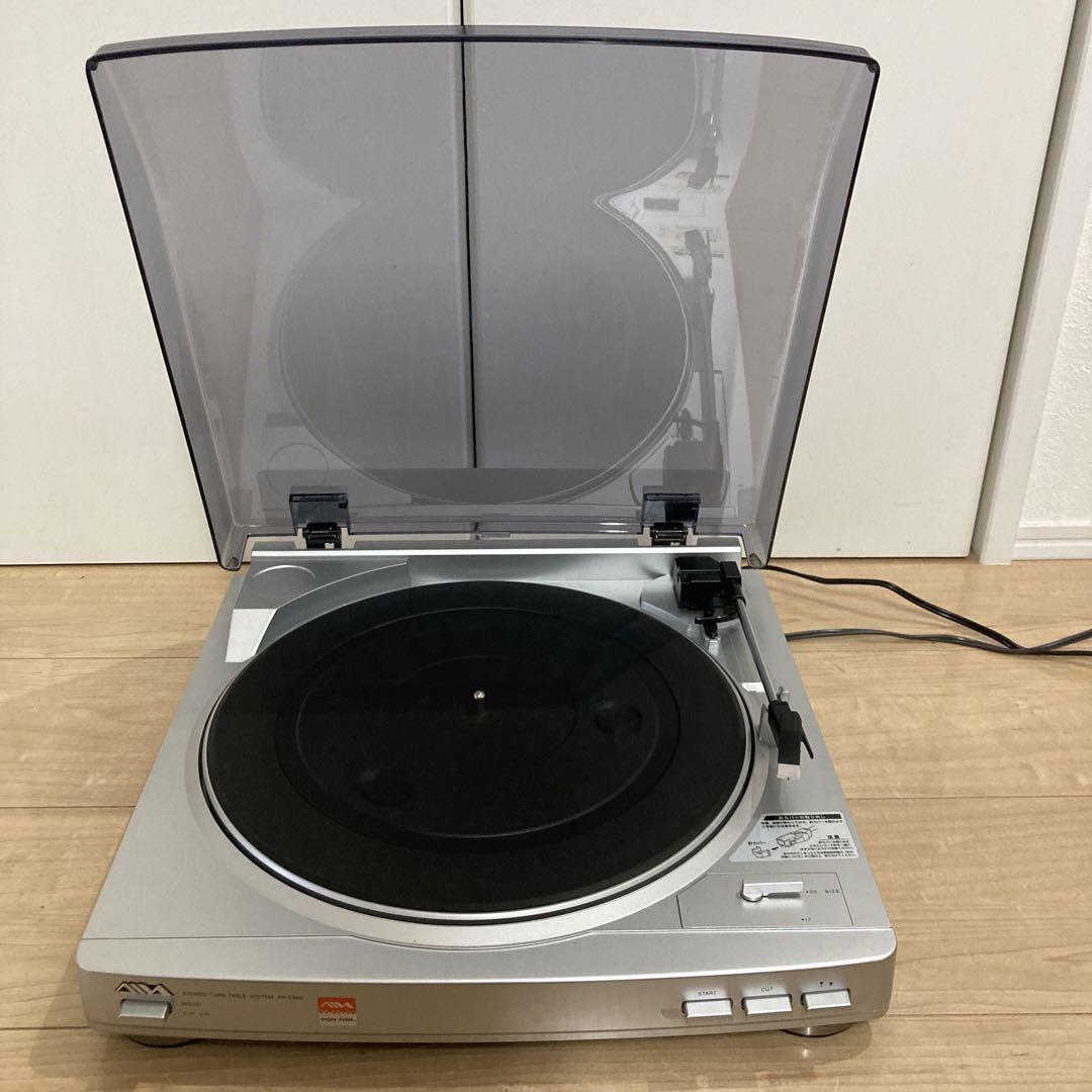 アイワ AIWA レコードプレーヤー ターンテーブル PX-E880 完動品