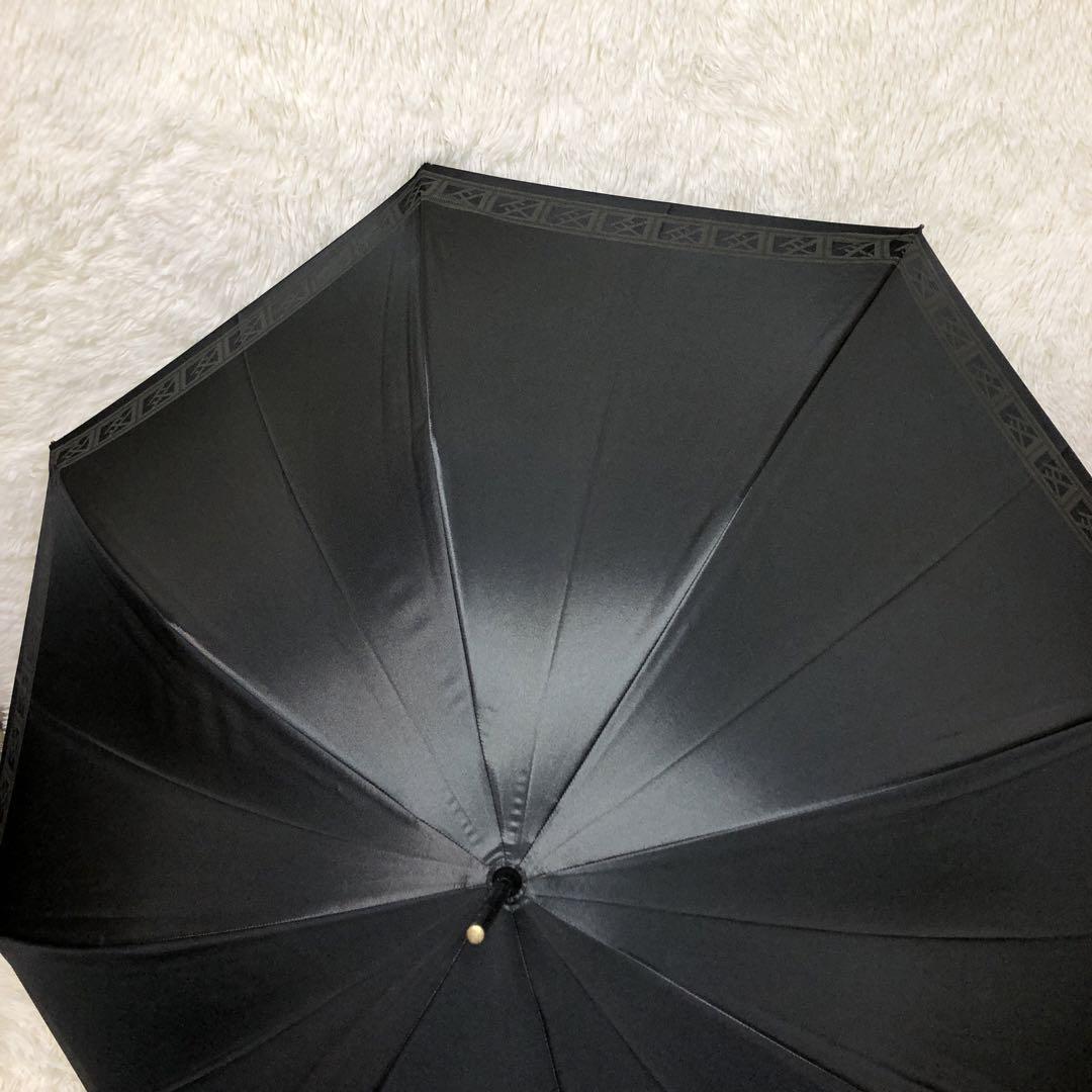 ✨美品✨　イヴサンローラン　YVES SAINT LAURENT　長傘　ブラック