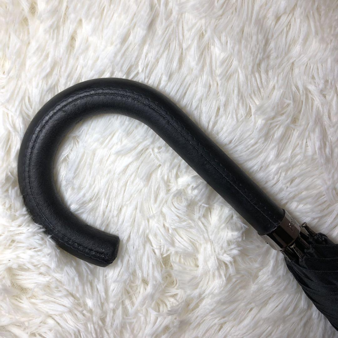 ✨美品✨　イヴサンローラン　YVES SAINT LAURENT　長傘　ブラック