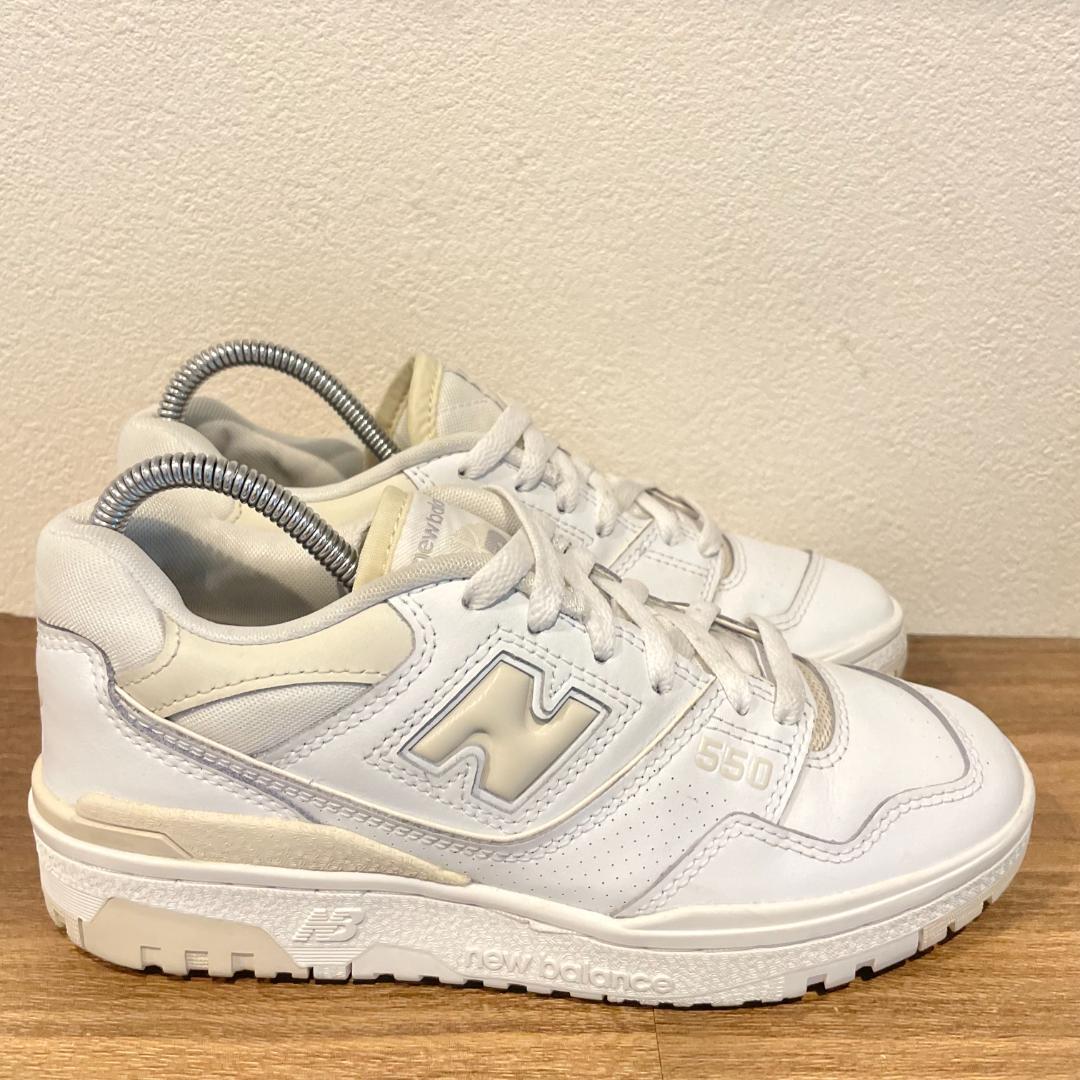 NEW BALANCE ニューバランス BBW550BK ホワイト ベージュ セール】BBW550BK WHITE/BEIGE(BK)（スニーカー）｜New Balance