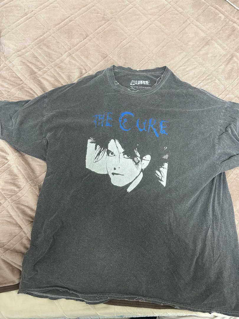 激レアXL！THE CUREダメージ加工Tシャツ　ザキュア