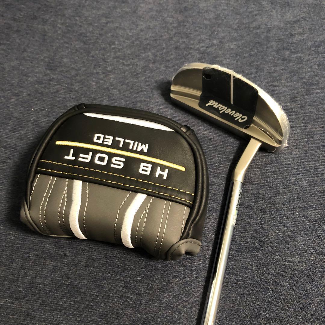 【新品未使用品】クリーブランド HB ソフト ミルド 34インチパター #5 新品クリーブランド ゴルフ HB ソフト ミルド パター #5 34インチパター