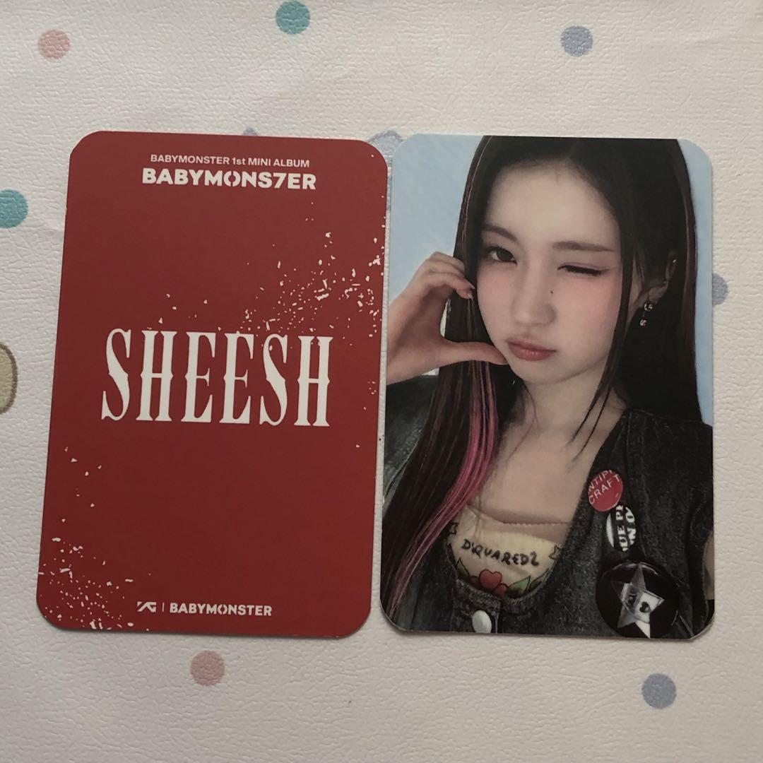 BABYMONSTER アサ ベビモン SHEESH 3.0 トレカ BABYMONSTER アサ ベビモン SHEESH 3.0 トレカ - メルカリ