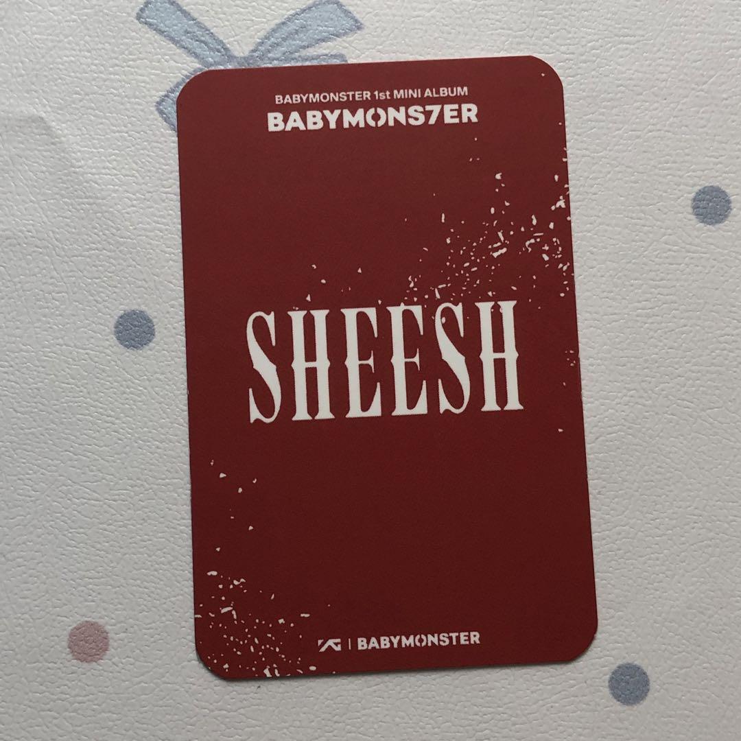 BABYMONSTER アサ ベビモン SHEESH 3.0 トレカ - メルカリ