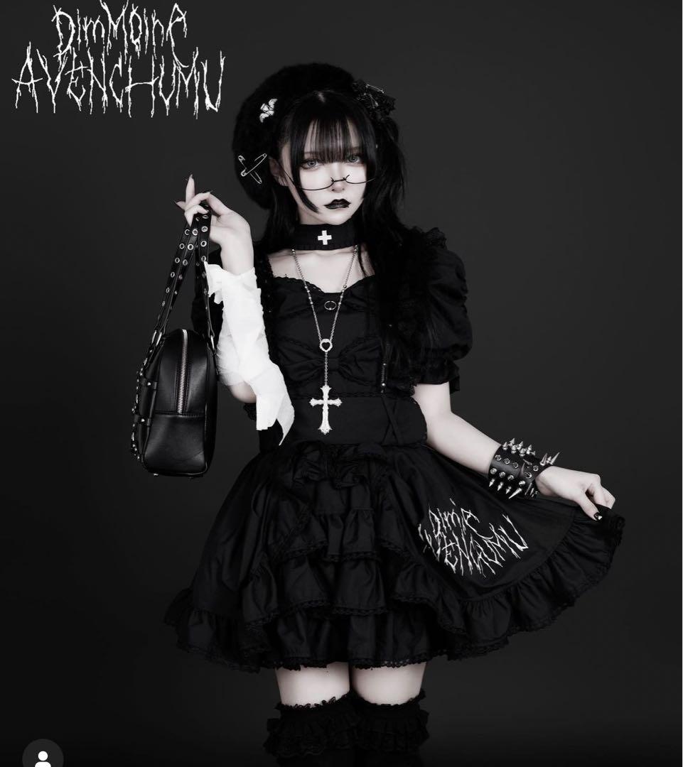 DimMoire like a nurse puff doll dressワンピ