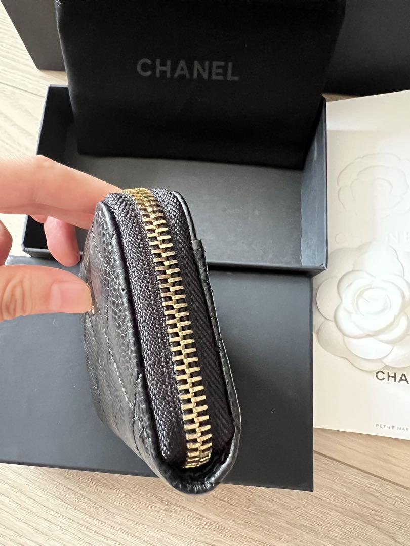 CHANEL コインパース ゴールド（美品）