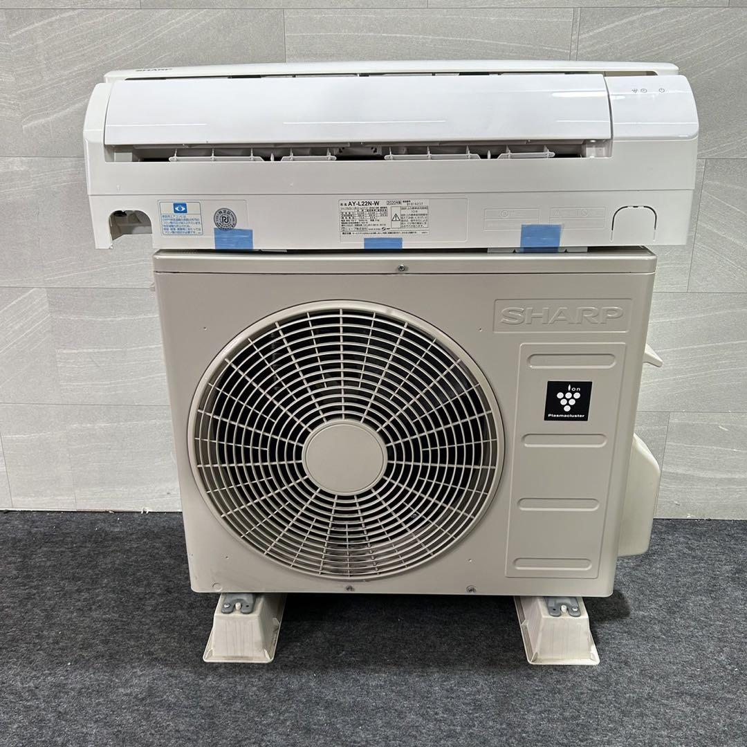 SHARP ルームエアコン AY-L22N 2020年製 6畳用 d2389