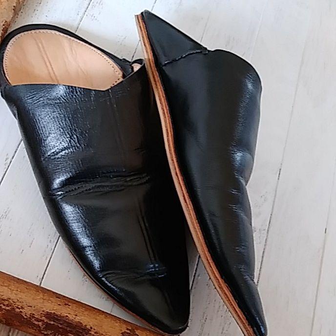 A.P.C. アーペーセー　パブーシュシューズ　ラムレザー