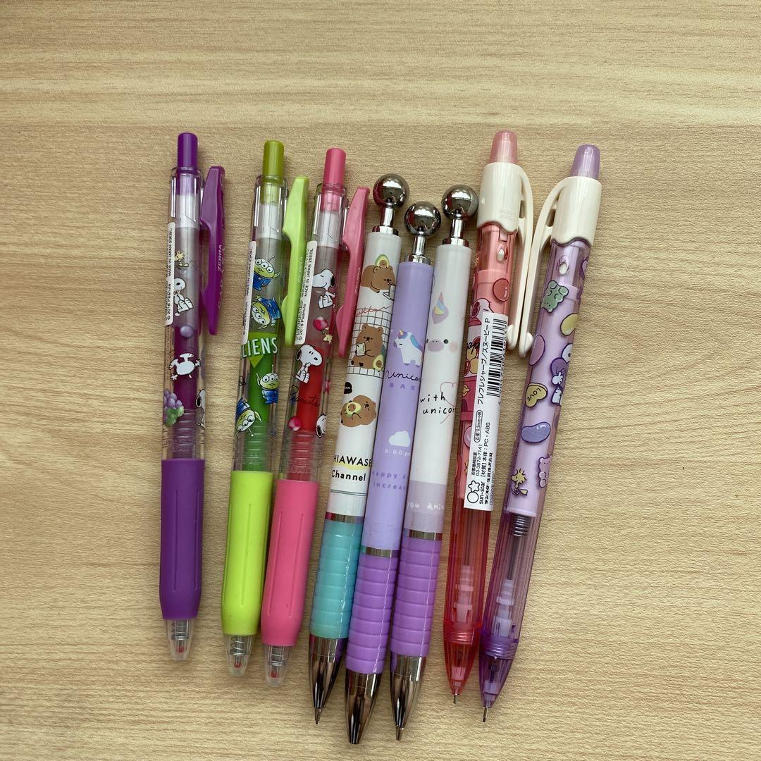 新品 文具 ペン シャーペン 8本