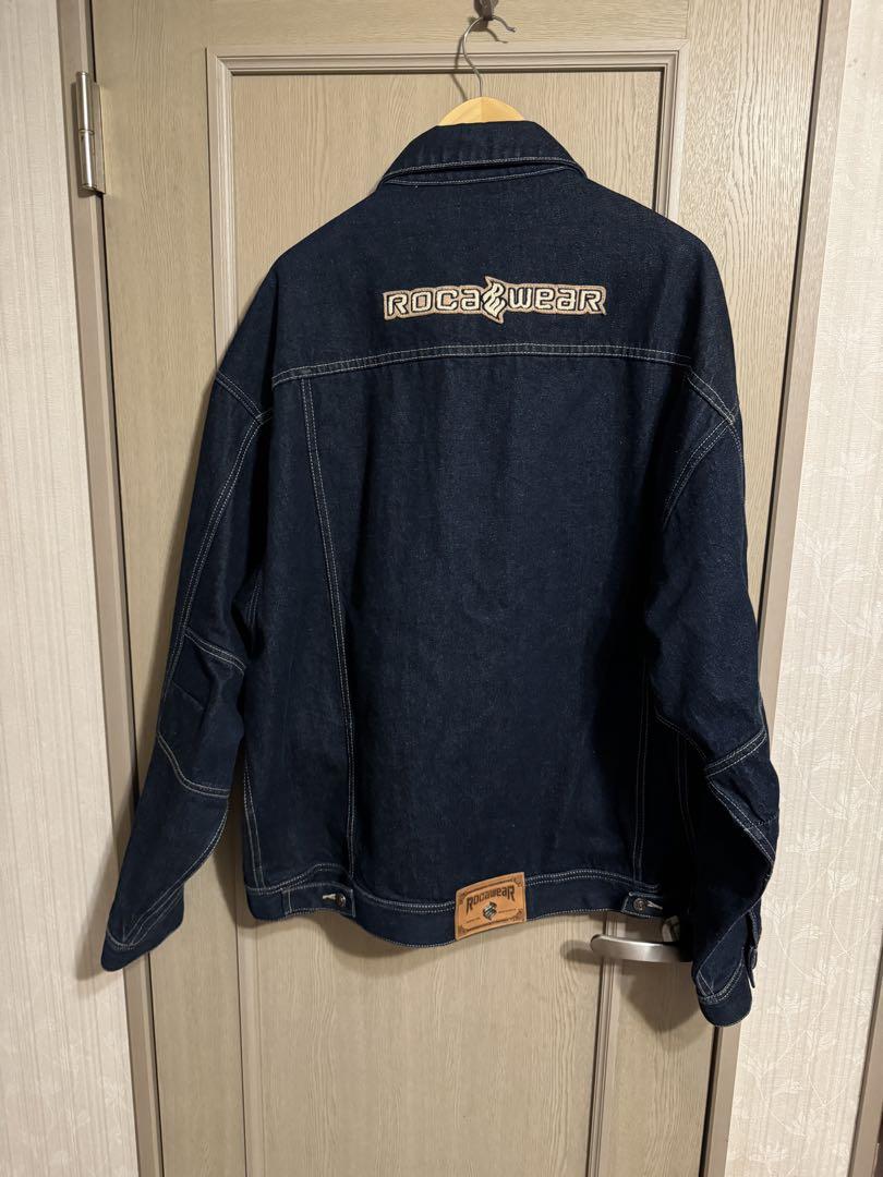 rocawear デニムジャケット　B系ストリート