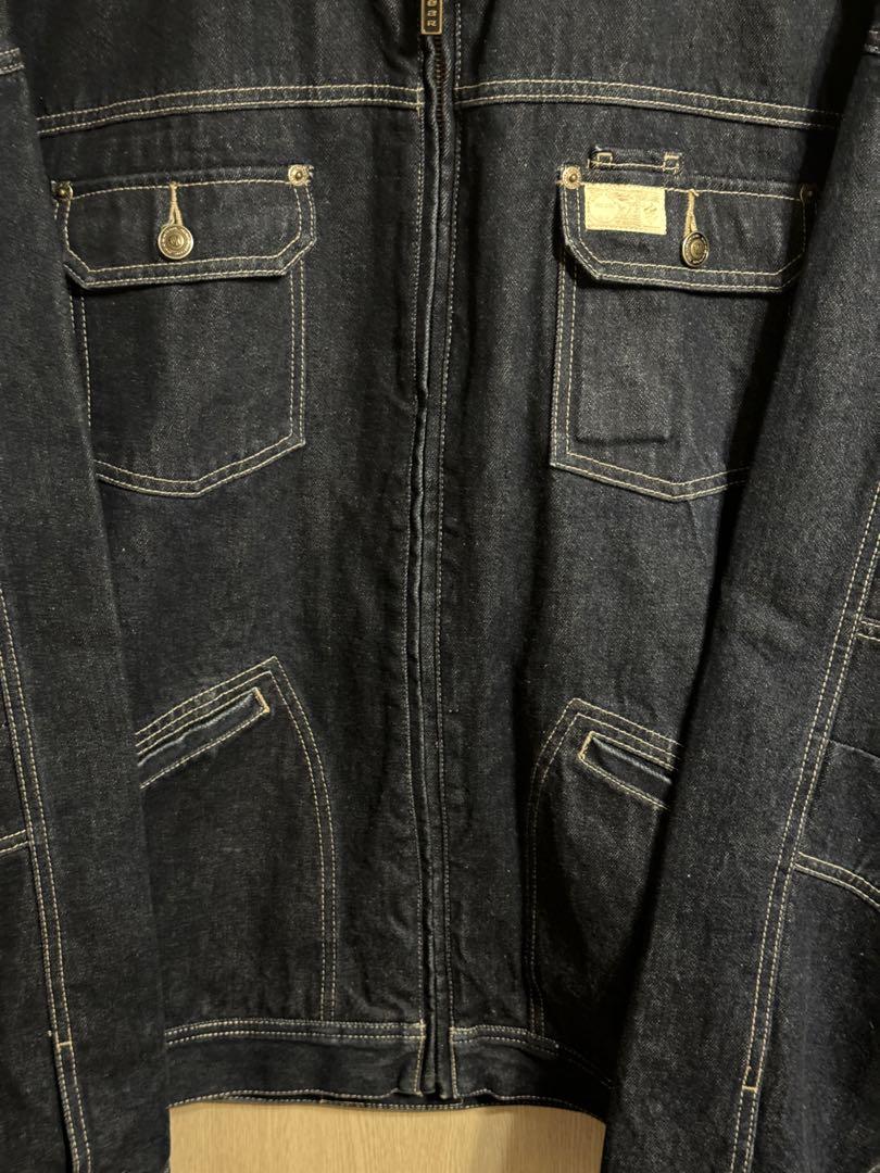 rocawear デニムジャケット　B系ストリート