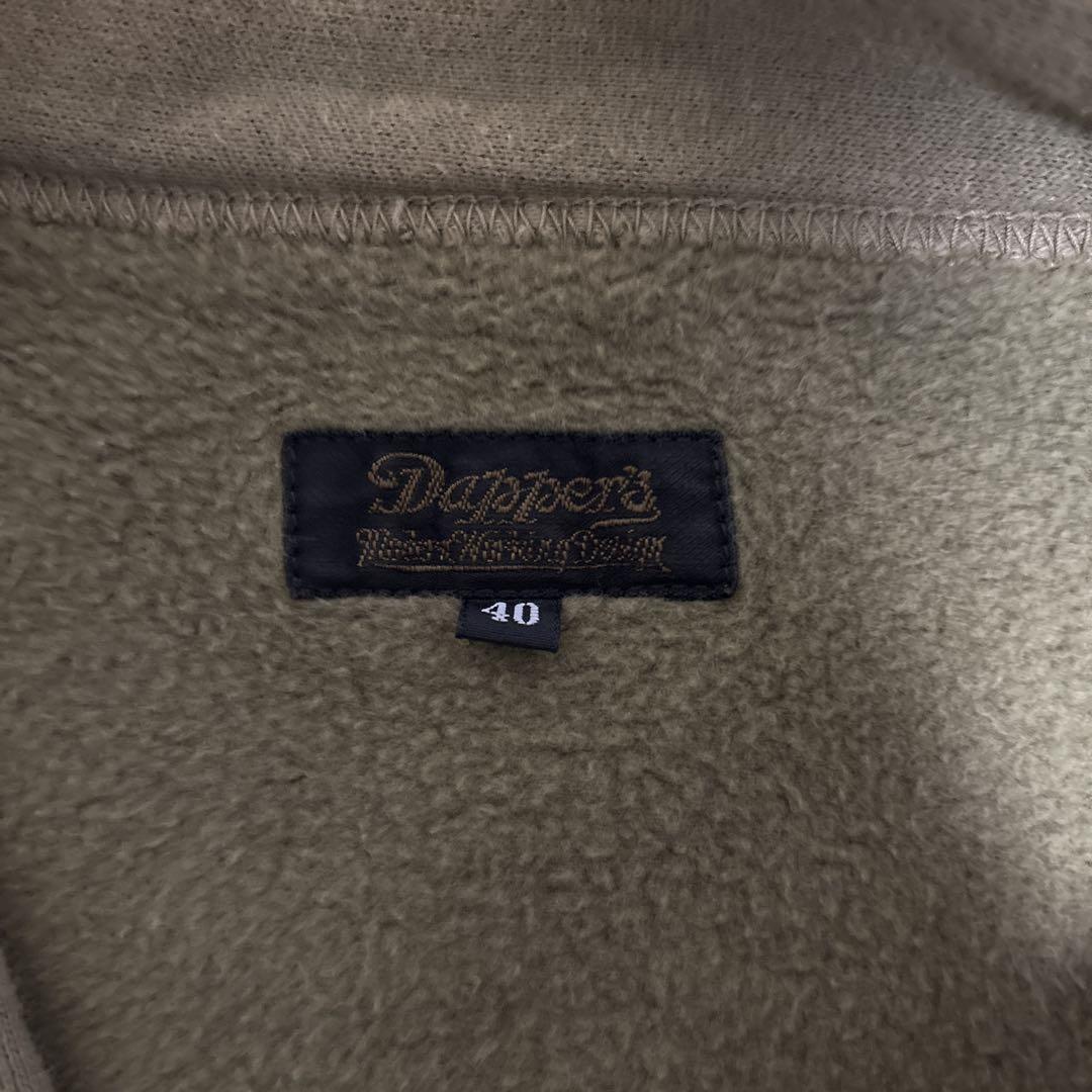 Dapper's オリーブグリーン カーディガン 40