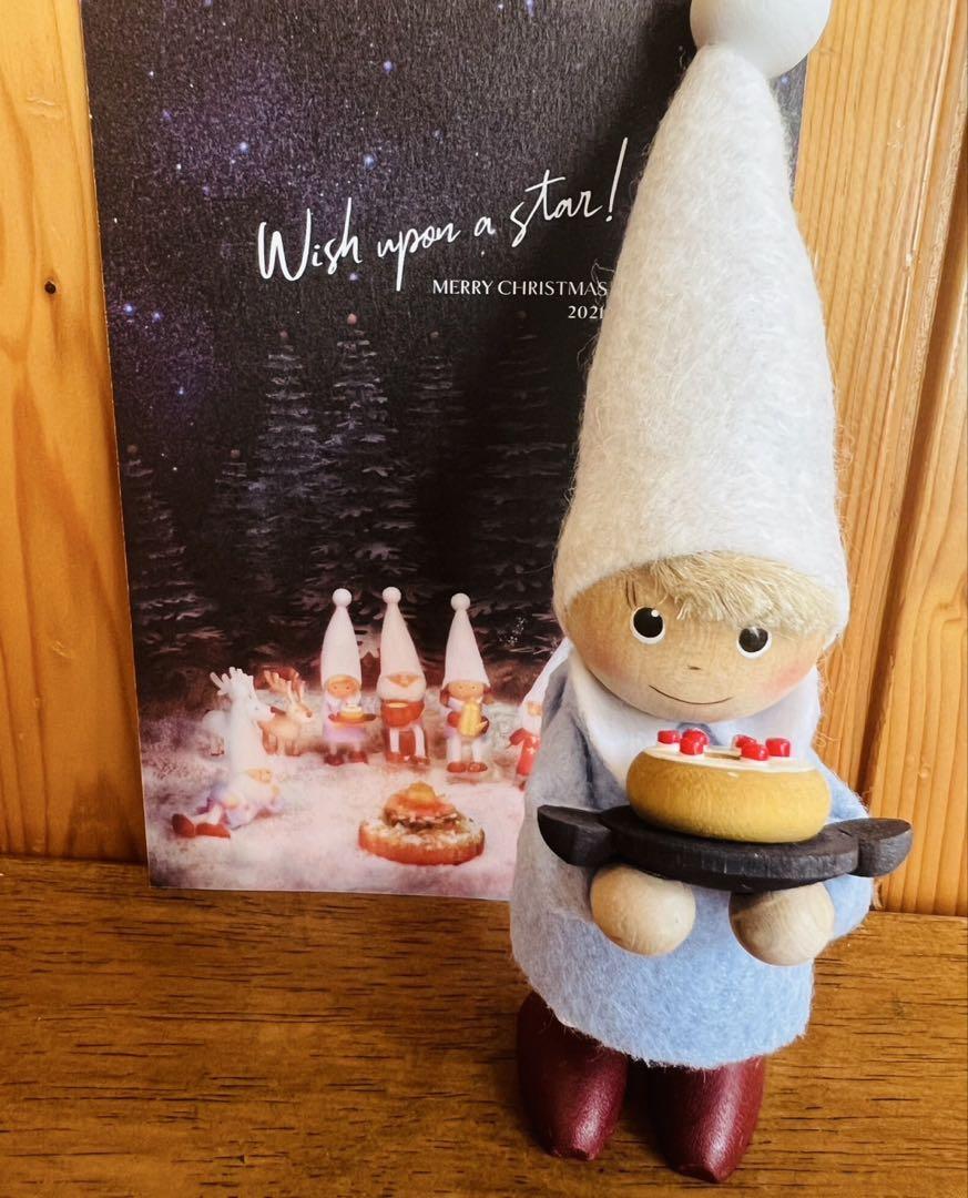 【極美品】ノルディカニッセ 2021年『星に願いを』レア 木製人形 ブルー