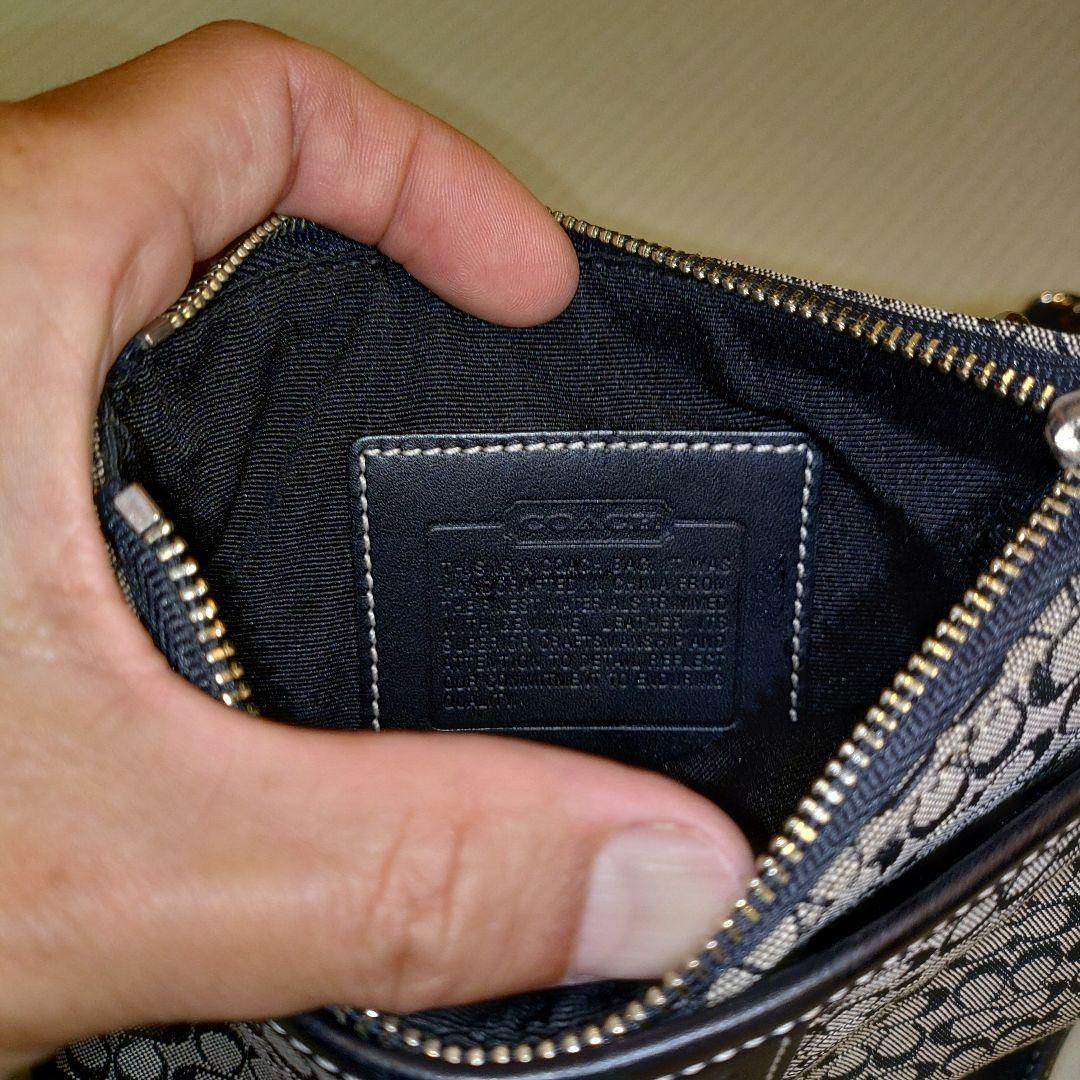 COACH 「コーチ」モノグラムポーチ 約20x16cm ポシェット COACH 「コーチ」モノグラムポーチ 約20x16cm ポシェット - メルカリ