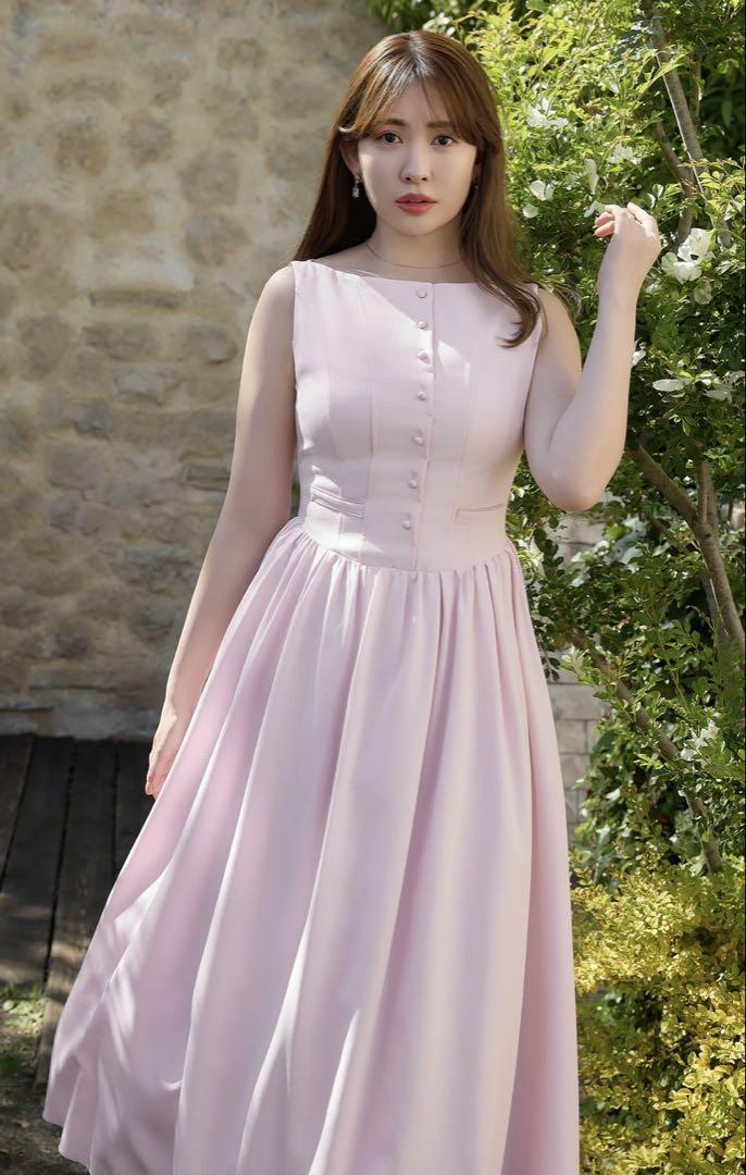 ワンピース herlipto Deauville Gathered Long Dress