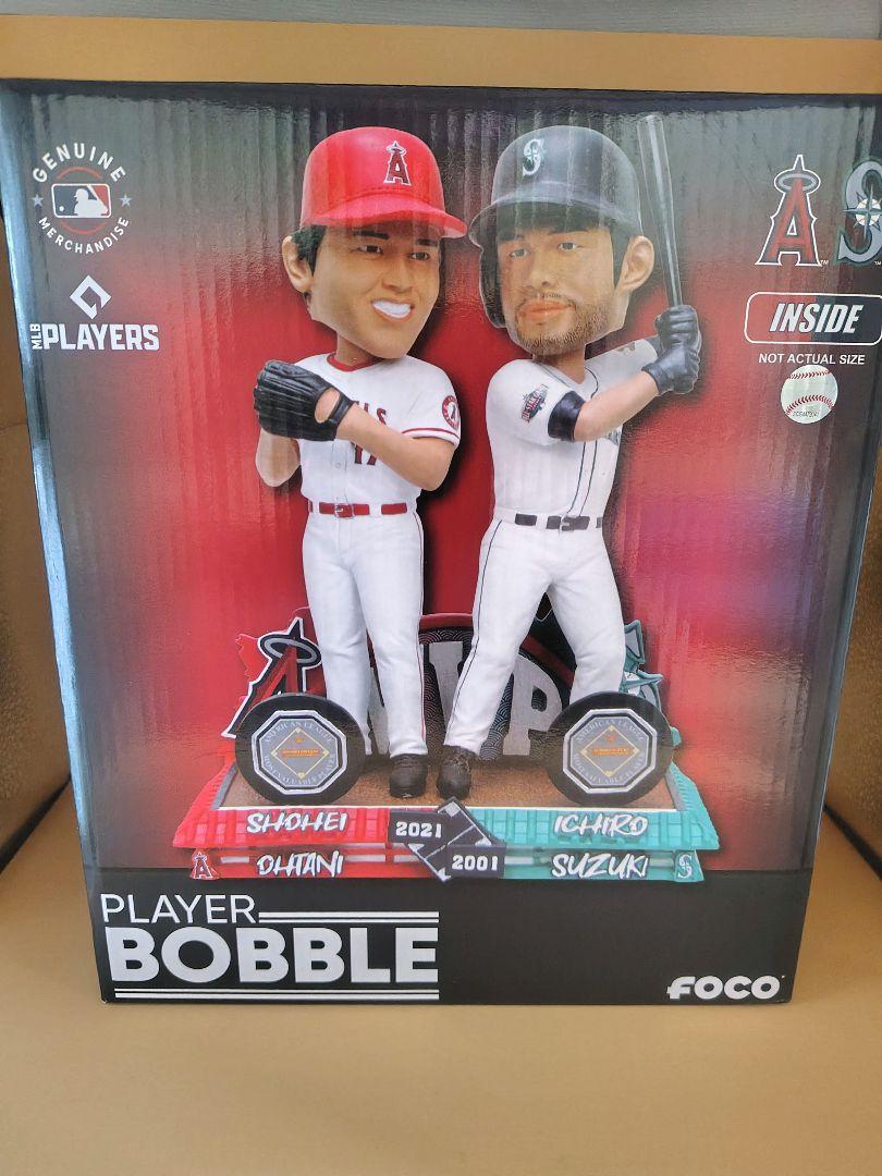 イチローさん、日本未発売のボブルヘッド人形+イチロー、大谷翔平選手トレカ付き! イチローさん、日本未発売のボブルヘッド人形+イチロー、大谷