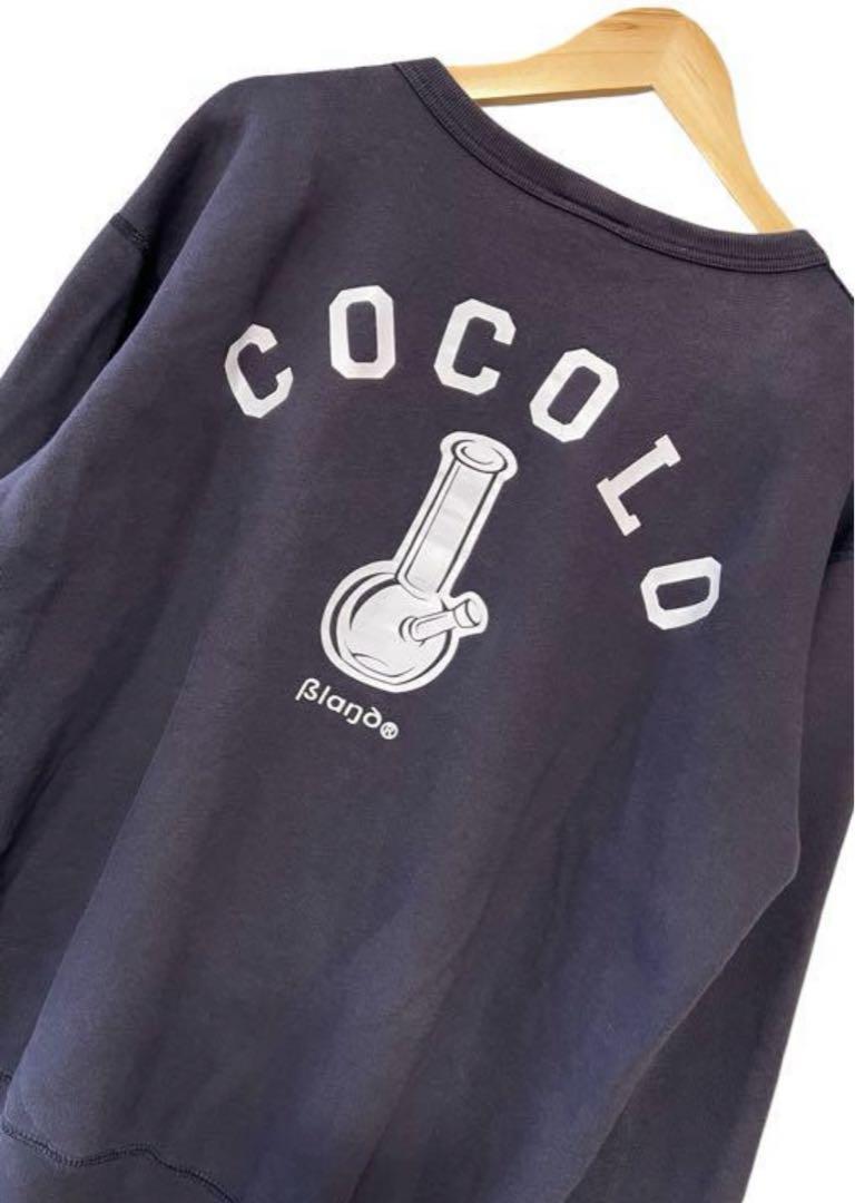 ココロブランド　COCOLO BLAND　スウェット　裏起毛　大きめ