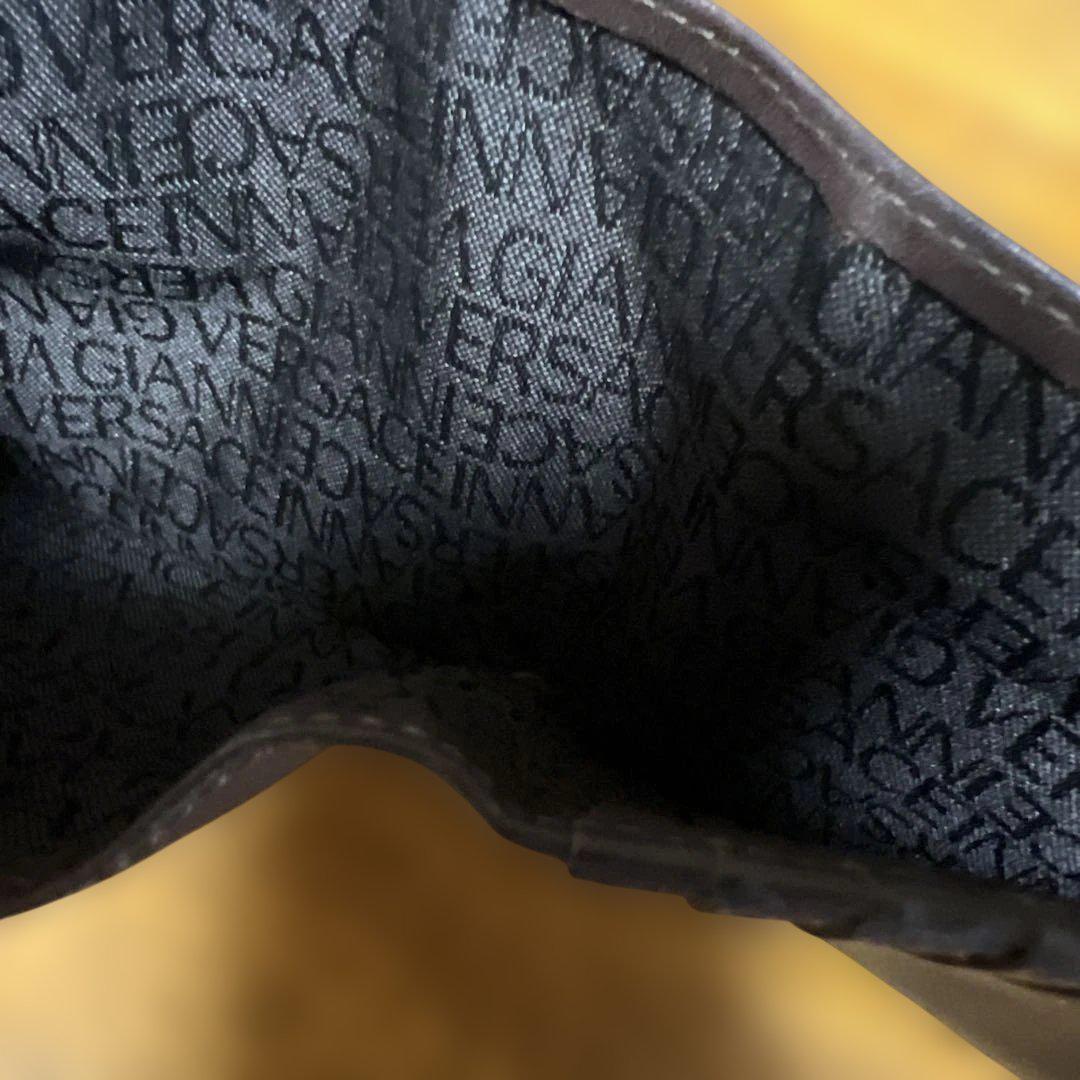 GIANNI VERSACE ブラウン 二つ折り財布