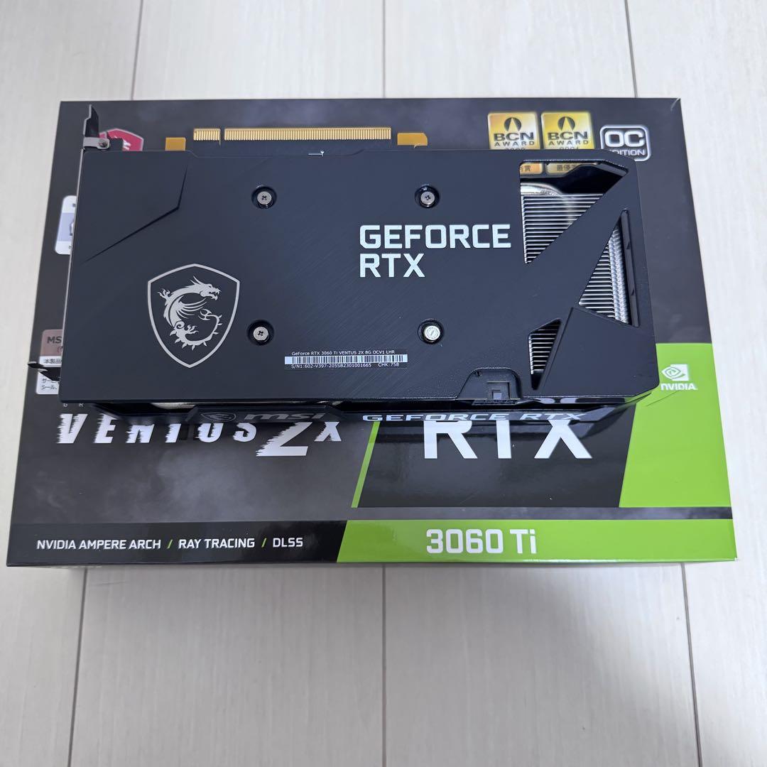 グラフィックボード・グラボ・ビデオカード GeForce RTX 3060 Ti VENTUS 2X 8G OCV1