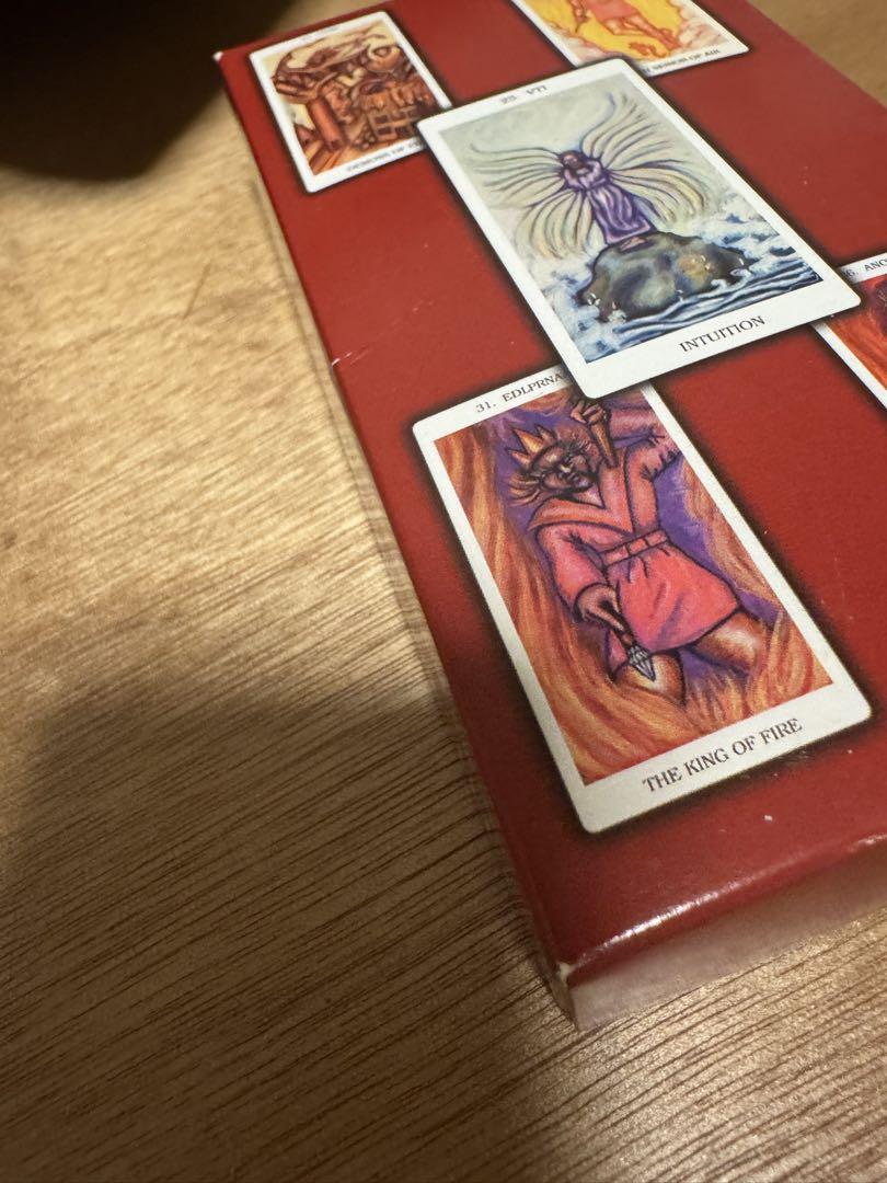 ワンピなど最旬ア！ ENOCHIAN THE TAROT 未開封 絶版 レア 洋書