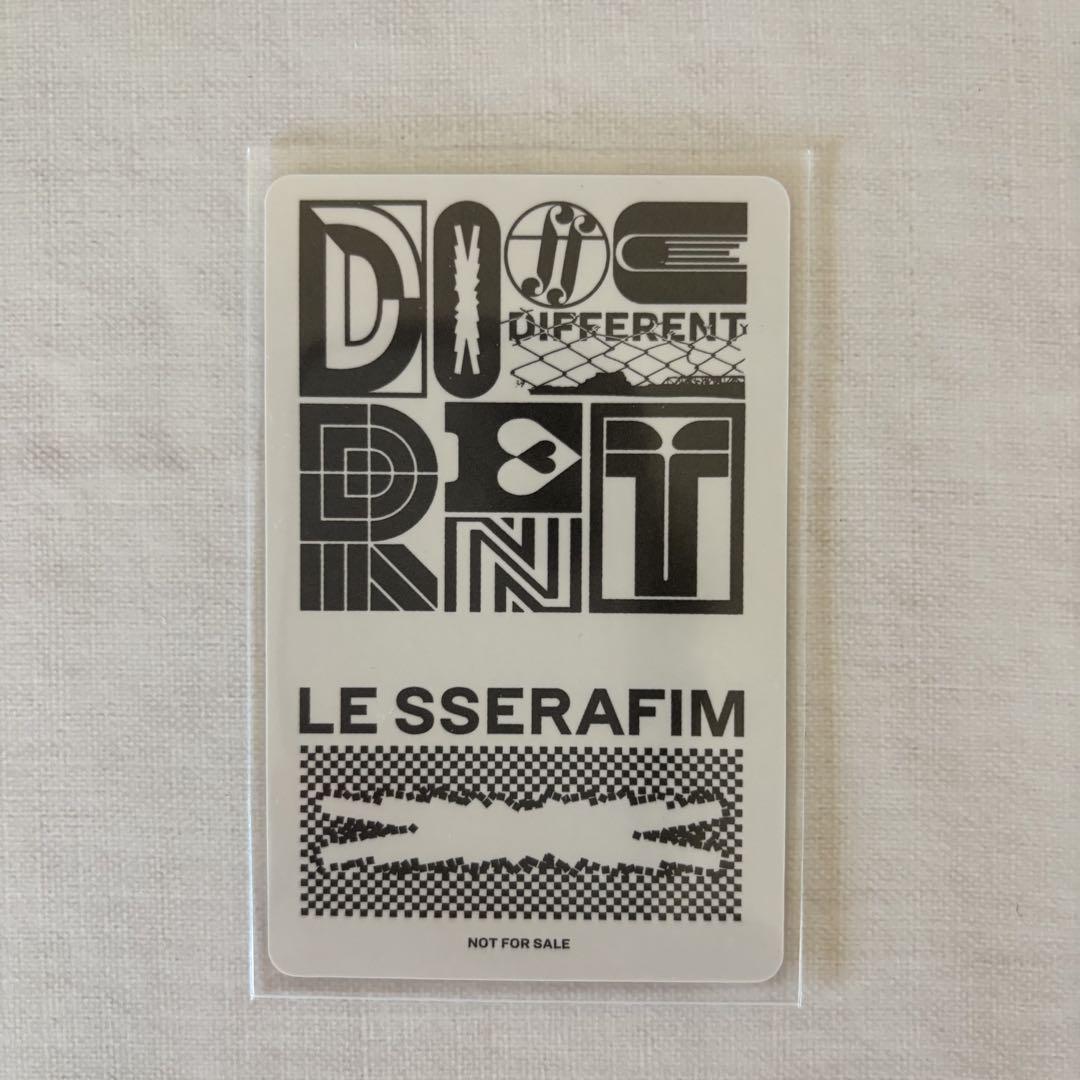 LE SSERAFIM DIFFERENT ユニバ 3回目ラキドロ サクラ - メルカリ