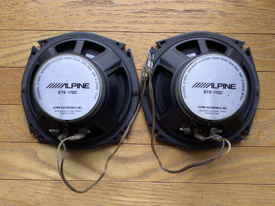ALPINE STE-170C スピーカー 150W - メルカリ