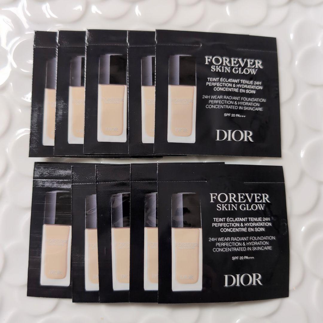 Dior ディオールスキンフォーエヴァーフルイドグロウ 0N 10包