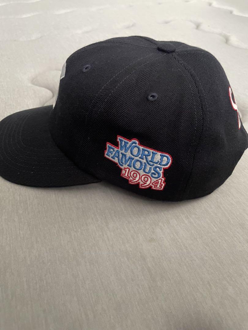 帽子 Supreme World Famous S Logo 6-Panel navy