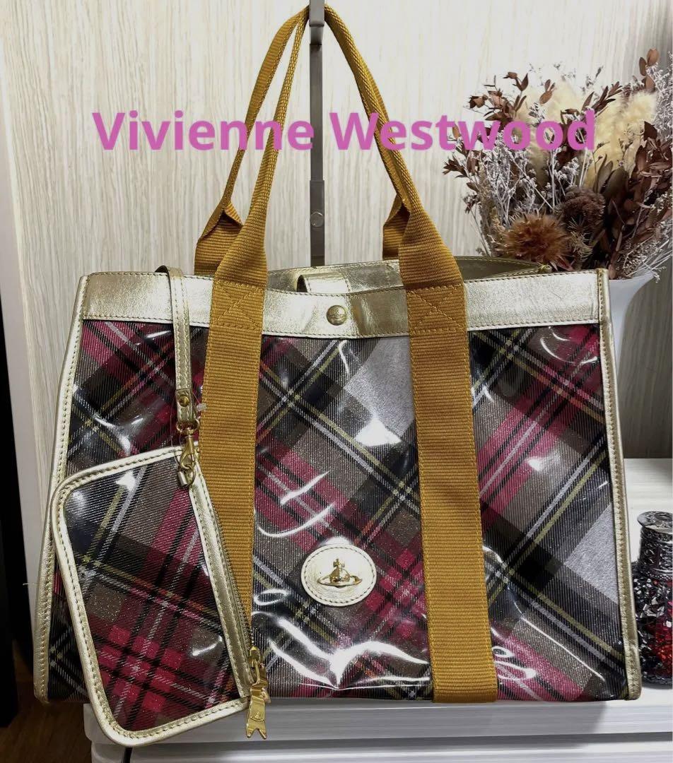 Vivienne Westwood トートバッグ マルチカラー オーブ