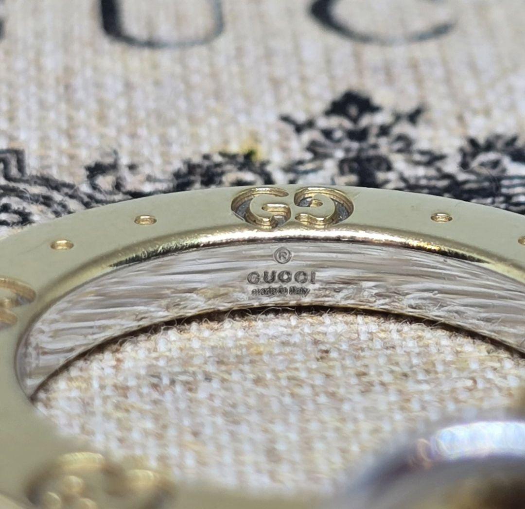 【超レア廃盤品】GUCCI アイコン ネックレス k18 au750