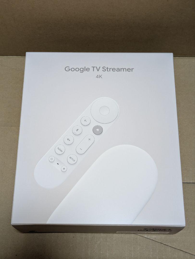【新品未開封】　Google TV Streamer 4K 新品未開封】Google TV Streamer 4K