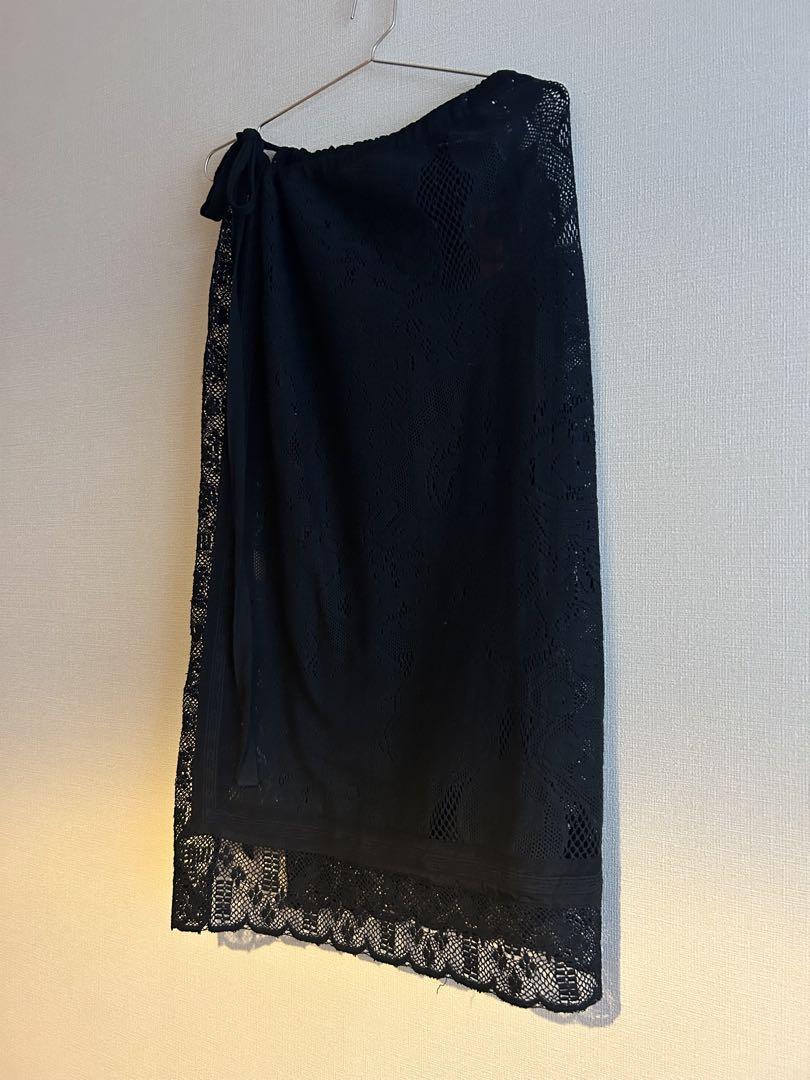 アンティークレース 巻きスカート　Frada
