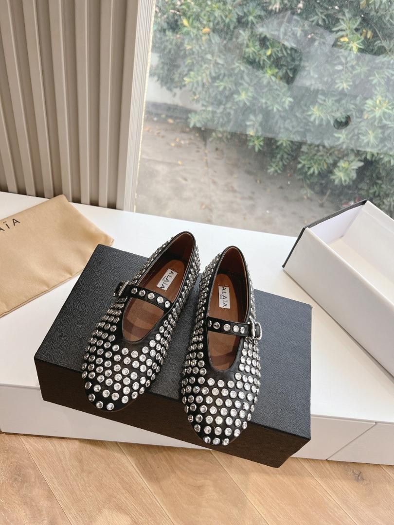 ALAIA アライア バレエシューズ BALLERINA STRAP 楽天市場】ALAIA アライア バレエシューズ BALLERINA STRAP