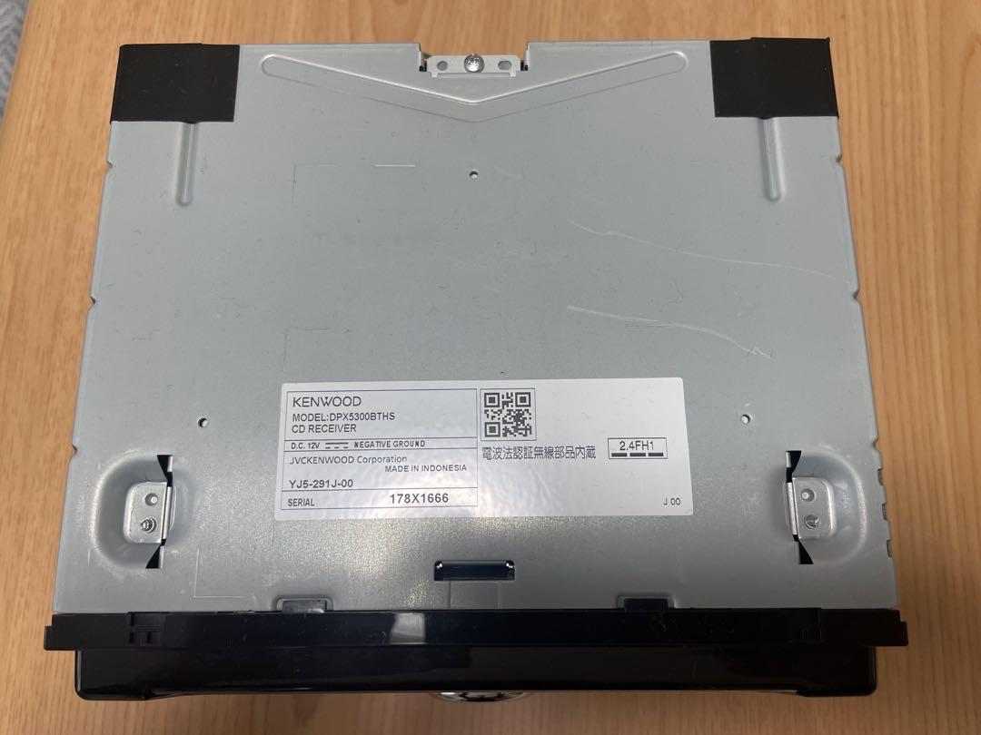 KENWOOD DPX5300BTHS スズキ純正2DIN カーオーディオ