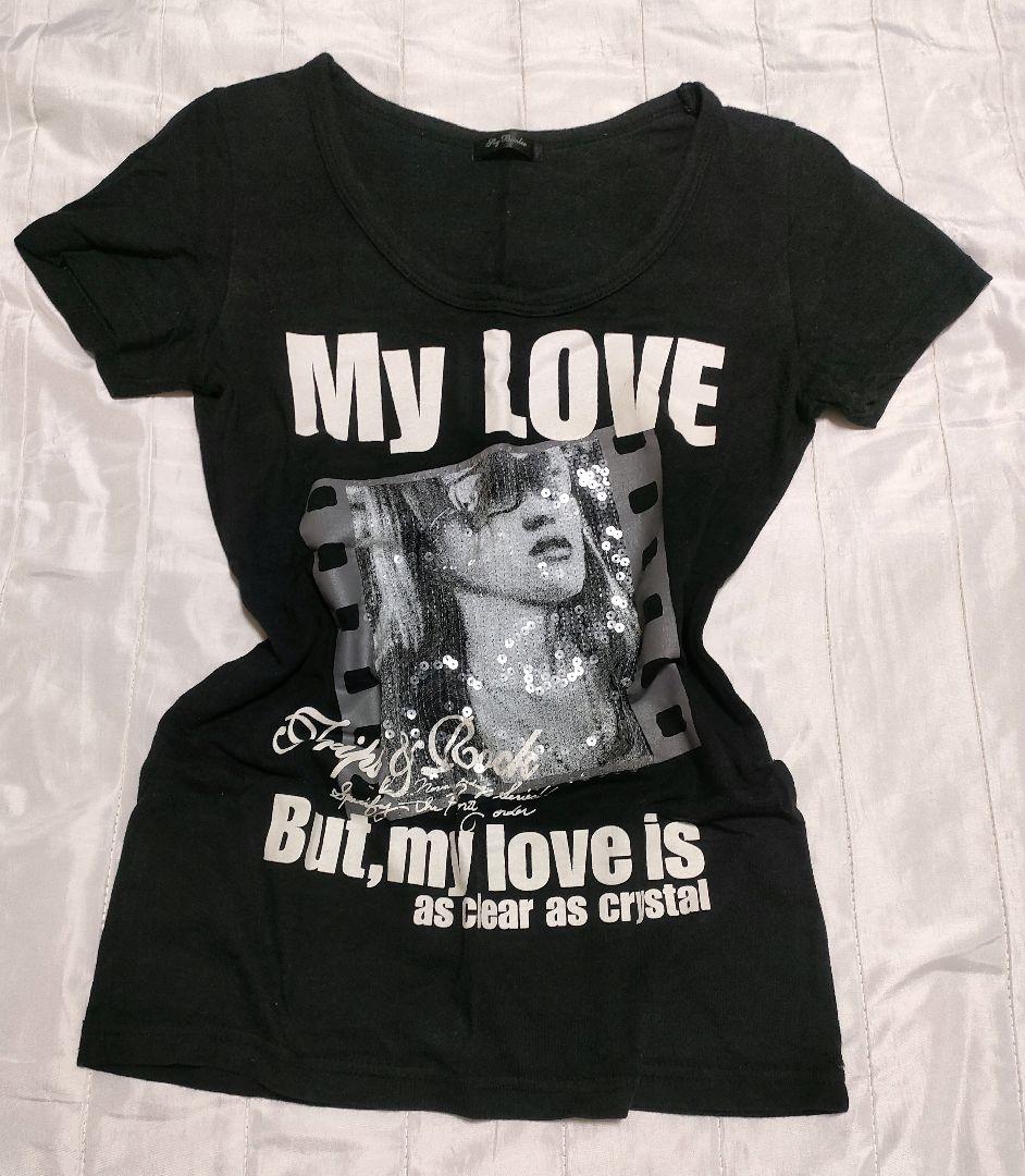 【PUTUMAYO】 y2k グランジ プリントピチtシャツ 人物柄 平成ギャル シャツ ピチT y2k ストリート チビT 平成ギャル レディース