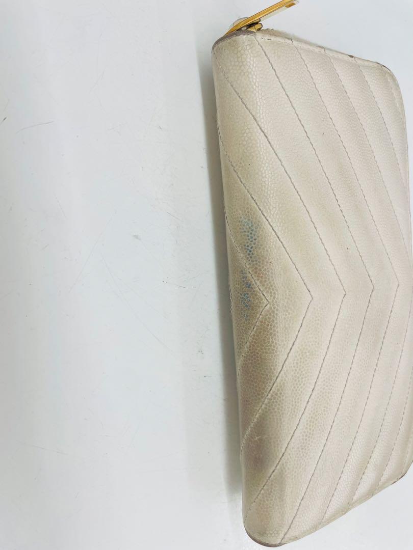 サンローラン/Saint Laurent/長財布/ホワイト